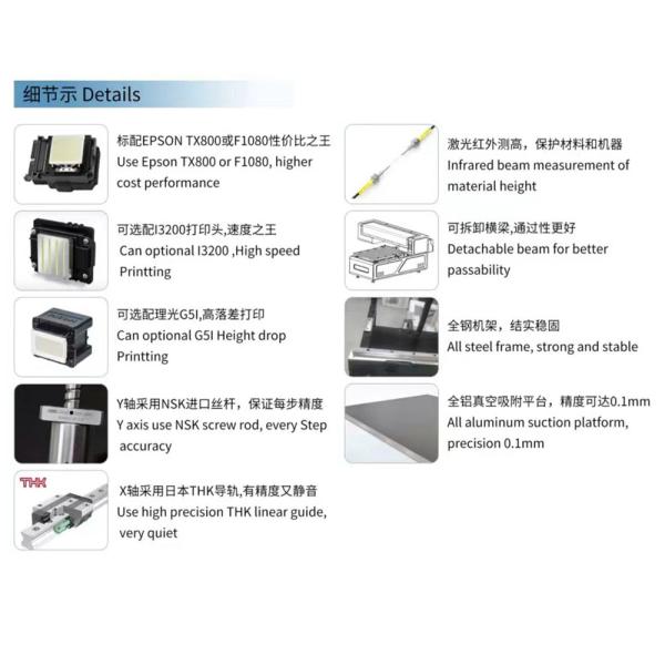 6090 Uv Flatbed Printer