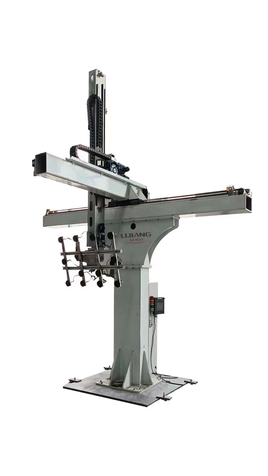 China Five Axis Insulating Glass Processing Machine For Glass Loading wholesale