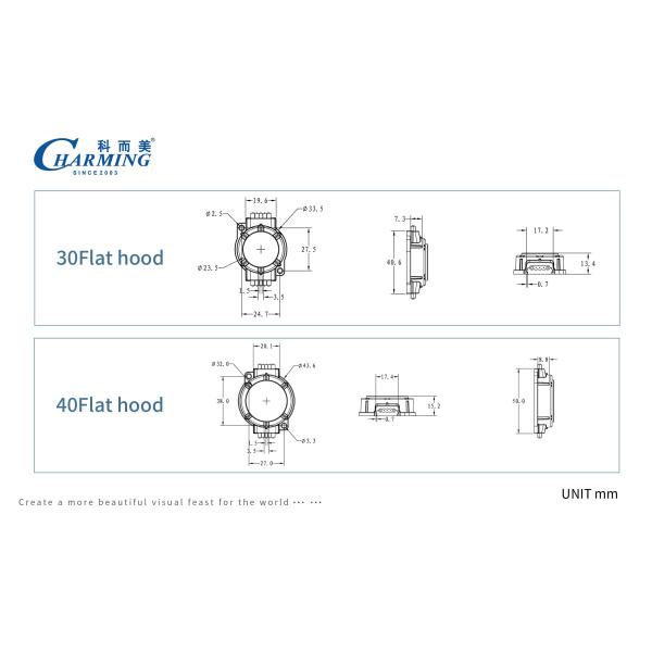 LED Pixel Light Module Exposed Light String Point Light Source SMD3535 4 LED DC24V 30mm*16mm