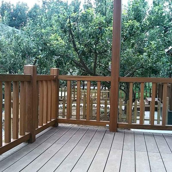 China Fire Retardant WPC Hand Railing Wood Plastic Composite WPC Handrail wholesale