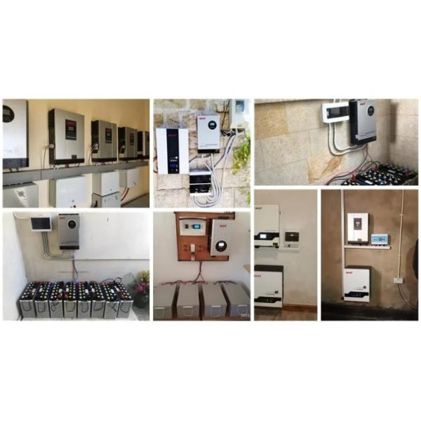 Hybrid Solar Panel Power System Portable Power Lead Aid Battery Kit 5KW