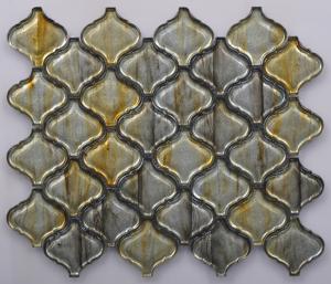 China Rose Latest Mosaic Tile with Lantern Shape/L6354L01 wholesale