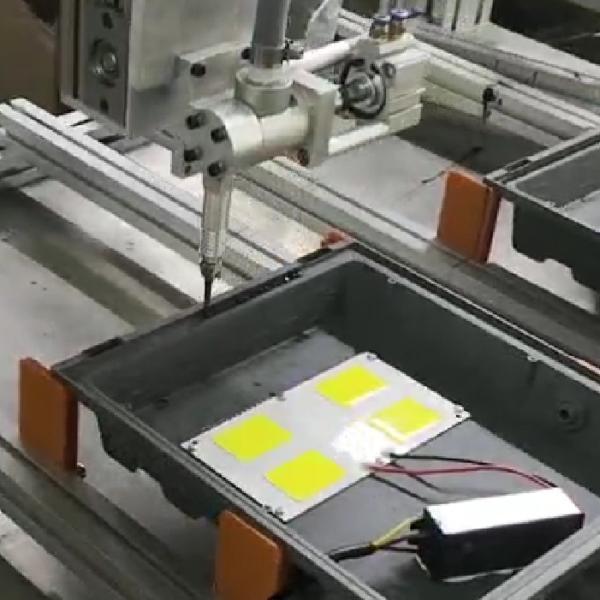 Automatic Glue Dispensing System 150W Glue Dispensing Equipment 3 Axis For Glass Cover Bonding