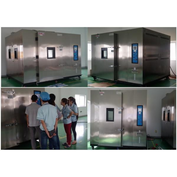 Walk In Environmental Temperature Humidity Stability Chamber Testing Automobile Parts