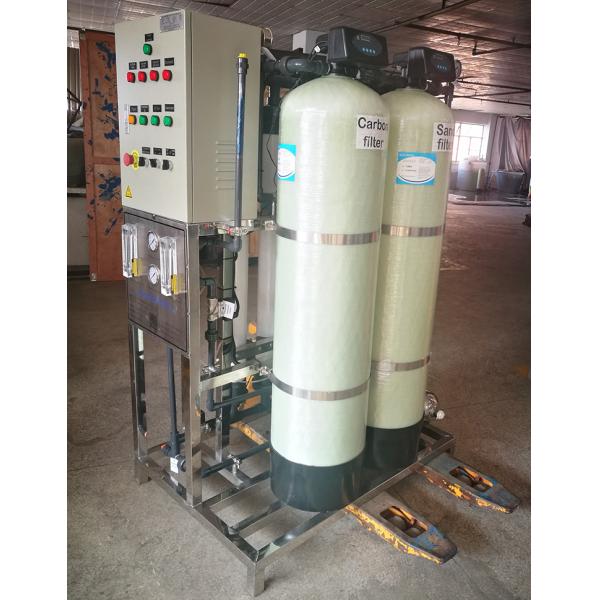 ultrafiltration membrane Ultra Pure Reverse Osmosis System 0.75KW 2TPH