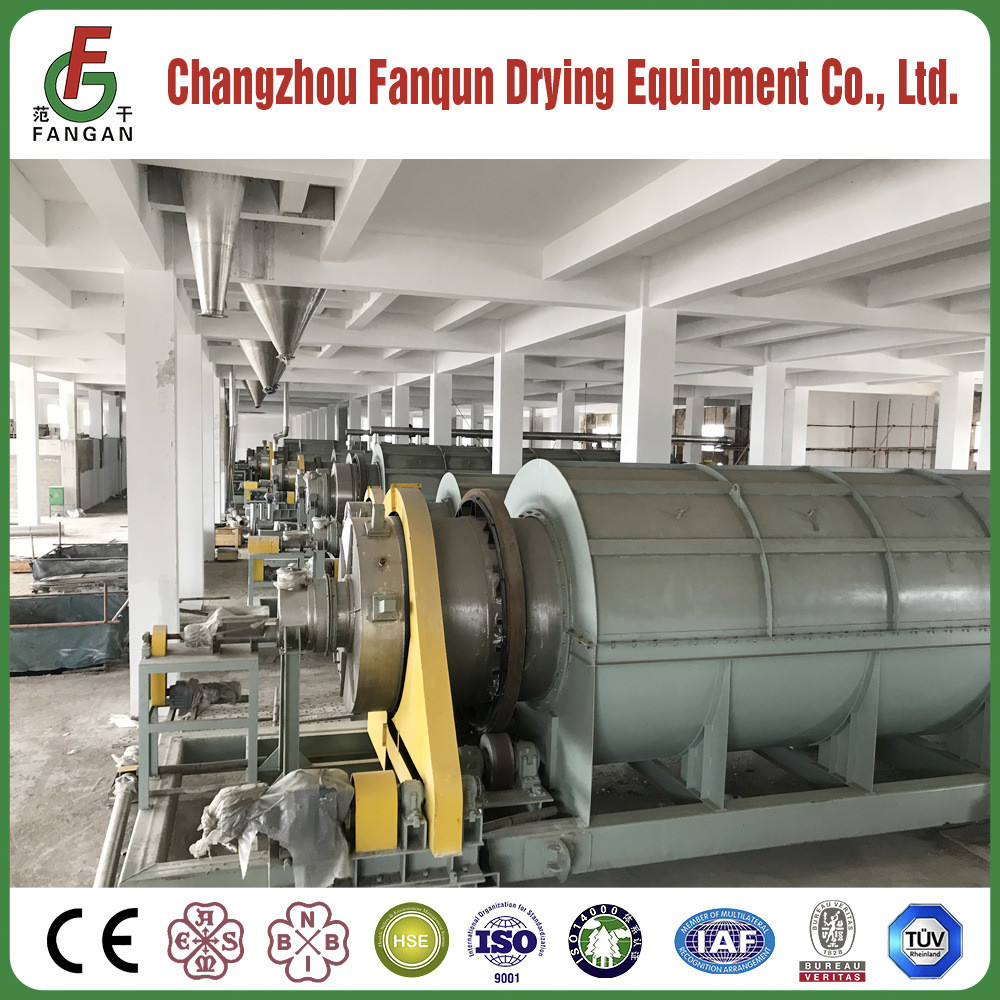 China CE ISO Rotary Drum Dryer Continuous Rotary Dryer Kiln 8M Length wholesale