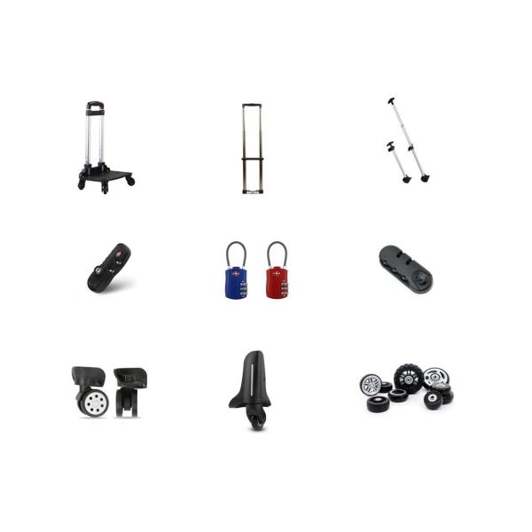 High Tensile Zipper 1280D Polyester Soft Trolley Luggage