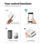 Home Automation Zigbee Smart Switch ABS PC