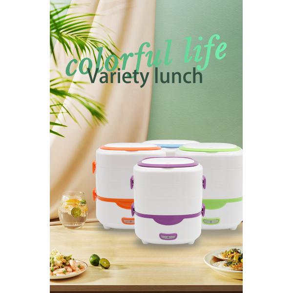 CE Electric Cooker Box 1.5L Double Tier 350W Multifunctional Lunch Box