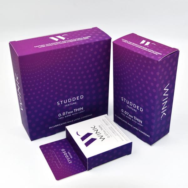 Red Color Cardboard Small Cosmetic Box Corrugated Mailer Boxes For Retail