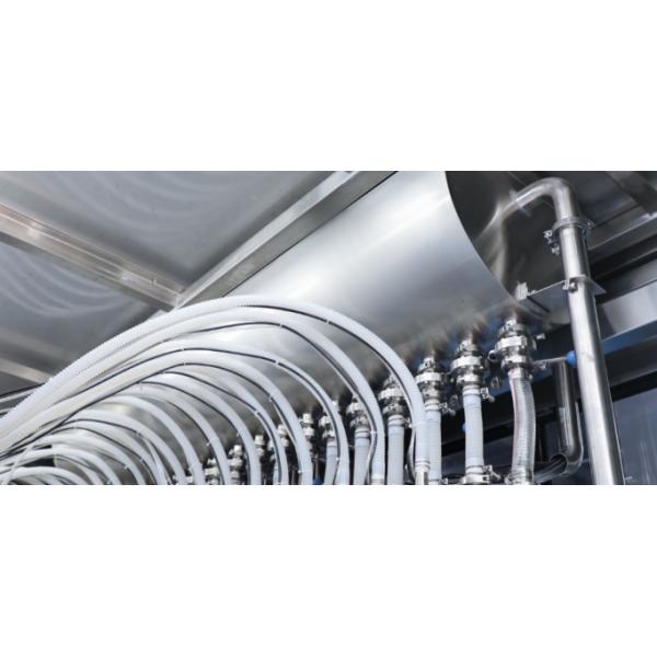 9000BPH Piston Liquid Filling Machine Farm Pesticide Filling Line Machine 3.38oz 100ml