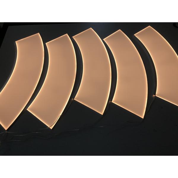 Edge Lit Illuminative LGP Acrylic Panel LED Kitchen Industrial Transparent