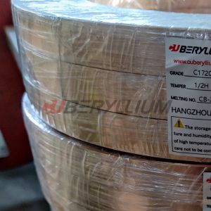 China Beryllium Copper C17200 Industrial Strips 1/2H With Standard Tolerance wholesale