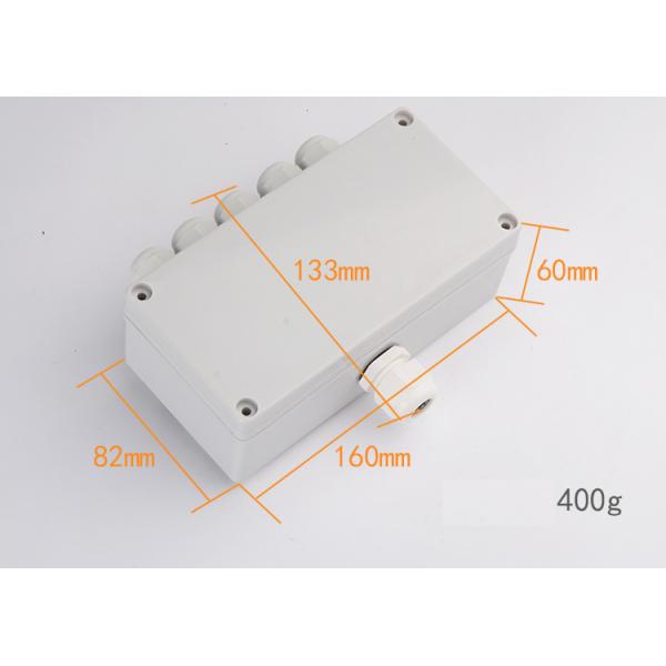 IP65 Waterproof Cable Junction Box 1 in 5 out 80*160*55mm with UK2.5B Din Rail Terminal Blocks