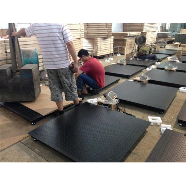 2000kg LED Display Industrial Digital Platform Floor Weighing Scale with OEM Customized Support and Design 1.2m*1.2m Size
