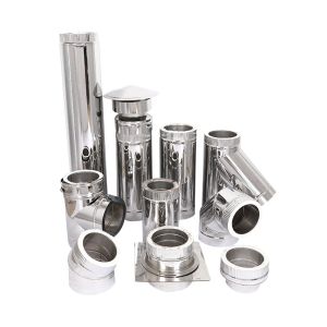 Integrated Spigot Insulated Chimneys Kits Decrease Heat Transfer Industrial