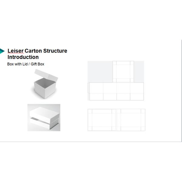 Strong Carton Corrugated Plastic Packaging Boxes With Lid Rectangle 3mm