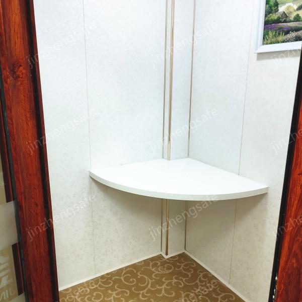 Waterproof ISO Certified 9mm Bank Safe Deposit Box With Viewing Room