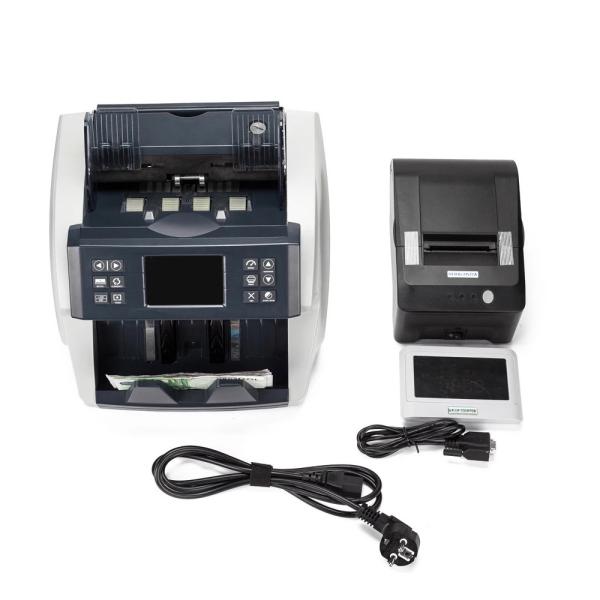 FMD-880 Dual CIS sensor hotsell USD EUR value counter/mixed denomination multi banknote value counting machine