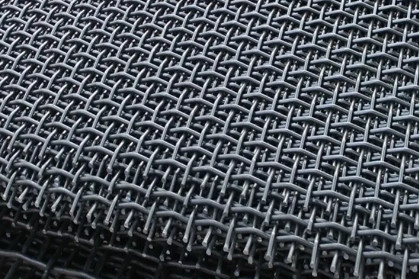 Black Woven Vibrating Screen Stainless Crimped Wire Mesh High Temperature Resistance