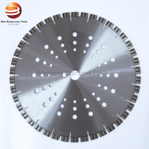 115mm 350mm Laser Welded Short Segment Concrete Saw Blades