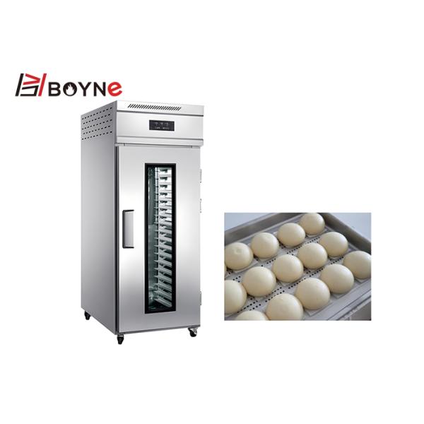 Commercial Stainless Steel PU Insulation Dough Proofer For Bakery Room with 18 trays