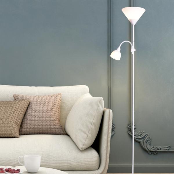 American modern wrought iron paint floor lamp LED branch bedroom lamp living room lighting(WH-MFL-25)