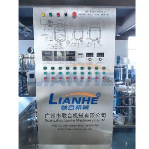 Hydraulic 0.2 Mpa Toothpaste Making Machine PLC Control Stable