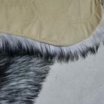Seat Sheepskin Cushion Pads Fur Rug Artificial Plush