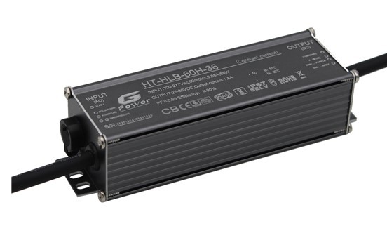 500ma Constant current led driver 60W with CE and RoHS Approved