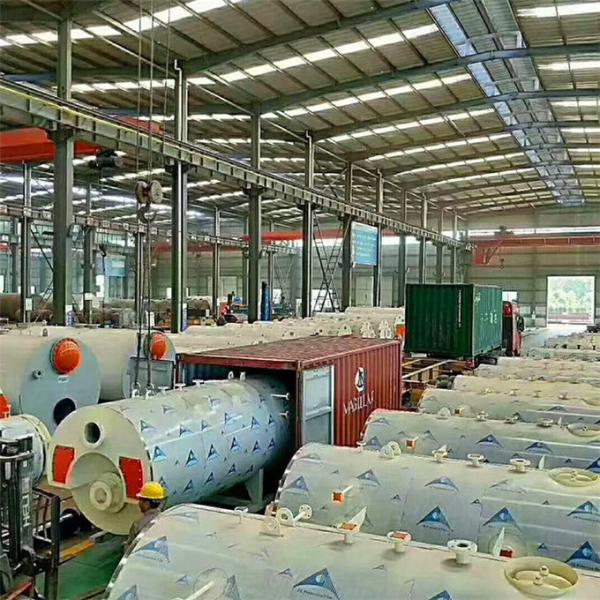 Energy Saving 2 Ton Integrated Gas Oil Fired Condenser Steam Boiler Price For Food Processing Industry