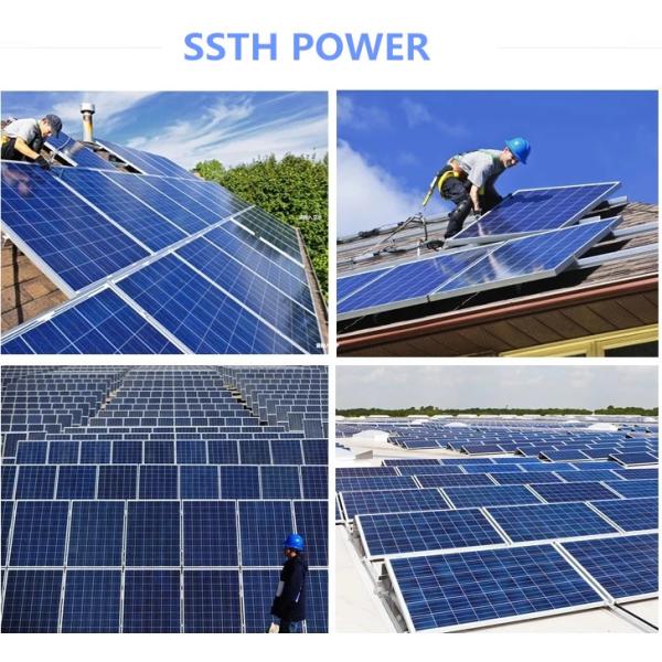 High Efficiency Solar System Panel 100w To 500 Watt Mono Solar Panel