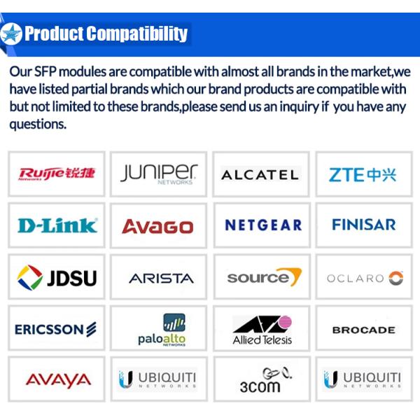 original GLC-SX-MM 31-1301-04 1000BASE-SX SFP 850nm 550m Duplex LC MMF Transceiver Module