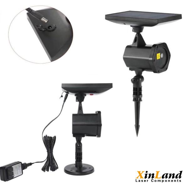 Outdoor USB Solar Powered Projector Christmas Lights Waterproof Landscape Outdoor Lights