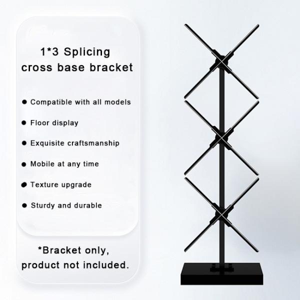 Retail Advertising 3D Holographic Fan Display 3D Holo Fan 65CM Size