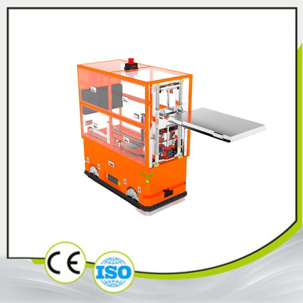 Semiconductor Panel Feeding Omnidirectional AGV Automated Guided Vehicle Load