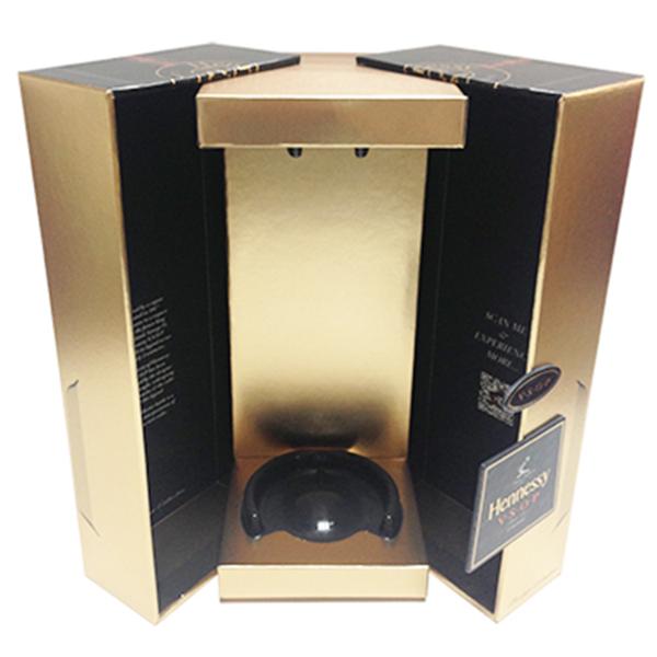Luxury Wine Packaging Box Matte Laminate Rigid Gift Box With EVA