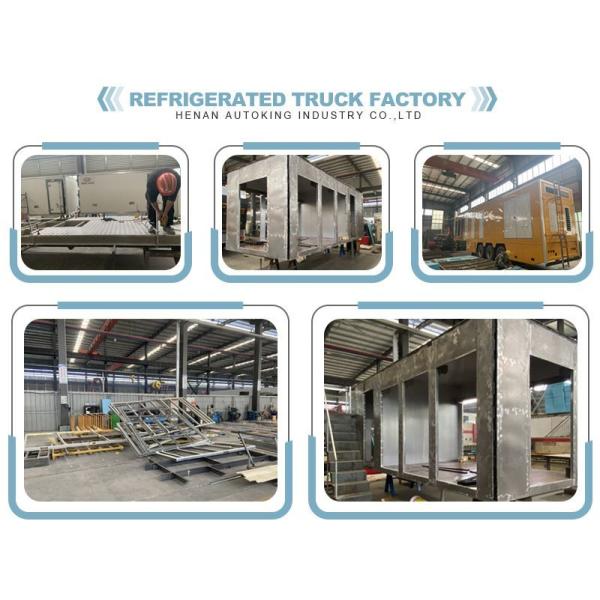 4*2 Freezer Trucks Cargo Truck Box Refrigerator with Side Door Cooler Refrigerator