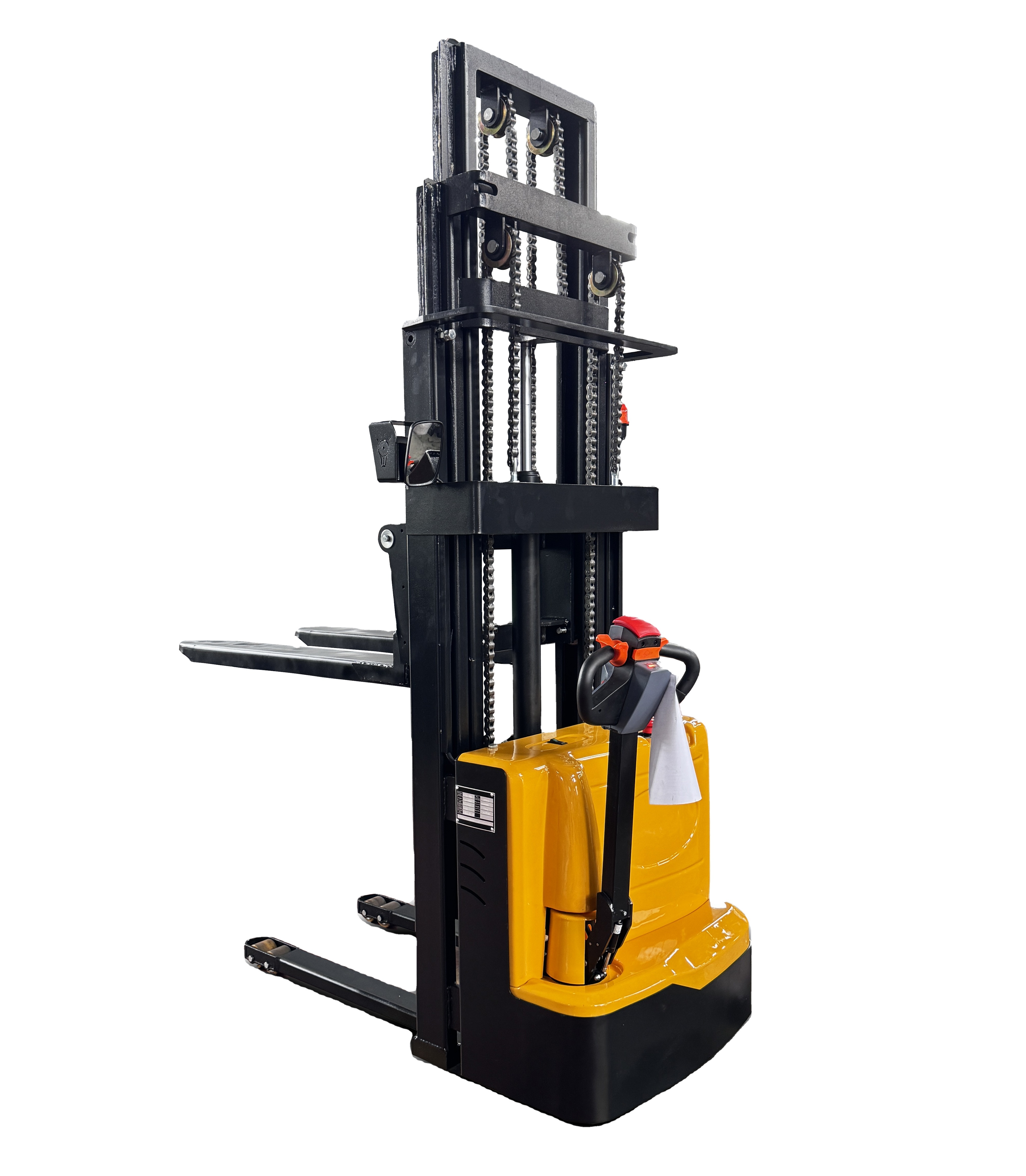 China Electric Walkie Stacker 1500kg Load Capacity 1070mm Fork Length wholesale