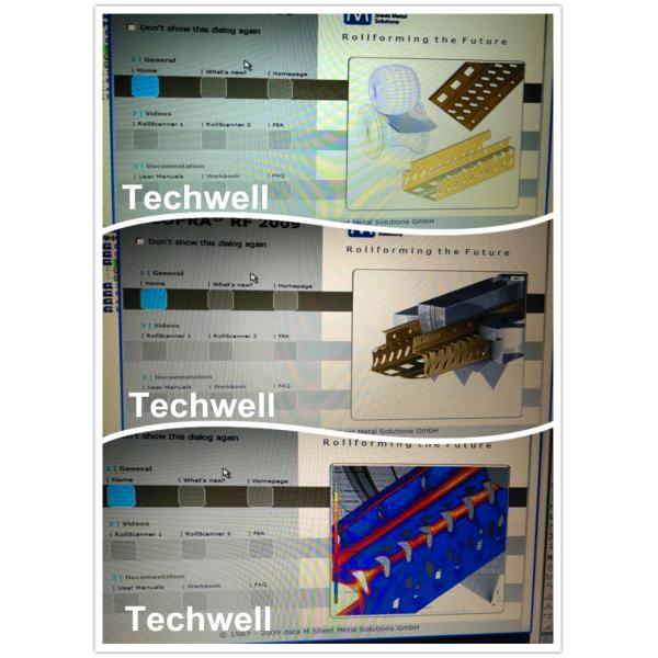 2.0-3.0mm Heavy Duty Upright Racking / Shelf Roll Forming Machine With JH21-80 Ton Press Machine To Punch Holes