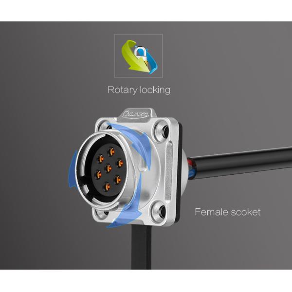 Certificated IP65/IP67 Male Female Bayonet Underwater Circular Connector