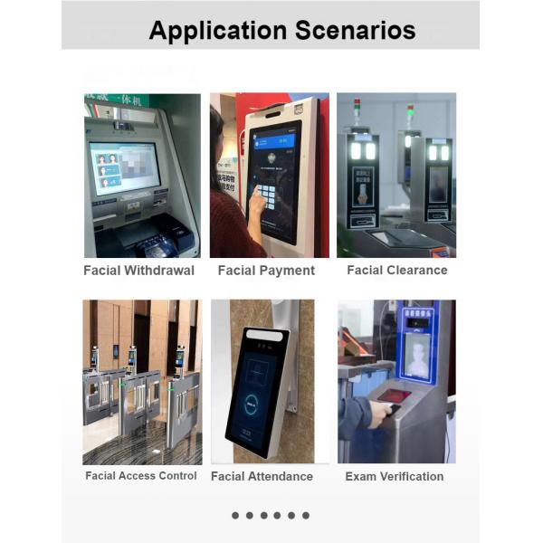 K50P Viewing Angle ≤80° Face Recognition External Camera for Live Body Detection and ID Comparison Industrial Camera