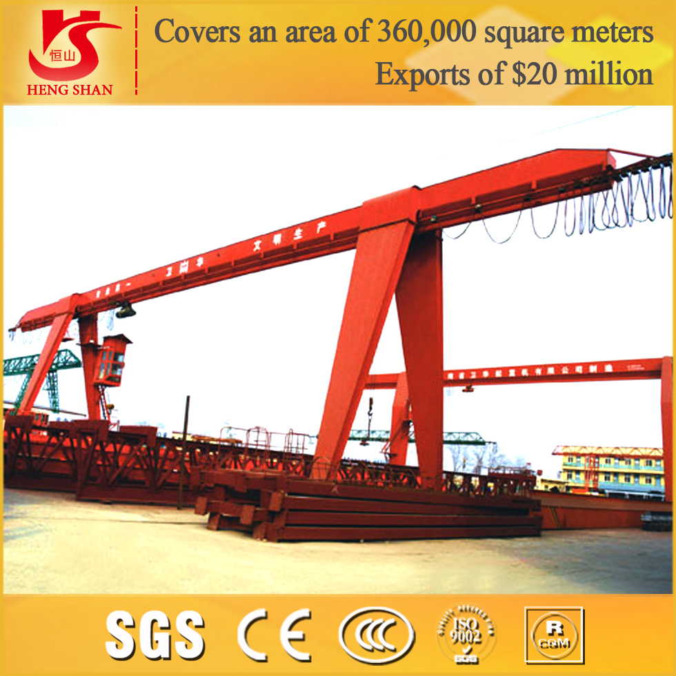 China mh model overhang semi single girder gantry crane wholesale