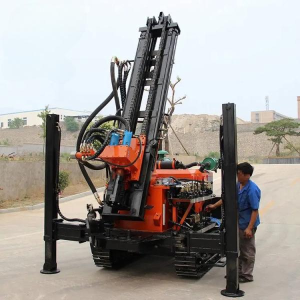 Depth Rock Drill Multifunctional Portable Borehole Drinking Water Well Rotary Drilling Rig Machine