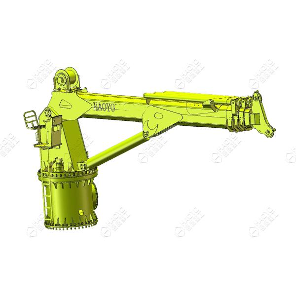 Telescoping Boom Marine Cranes for sale Marine Ship Deck Crane