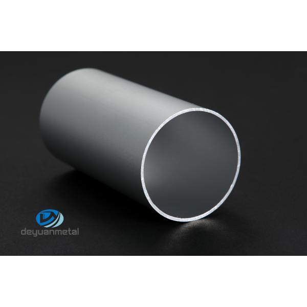 Anodised Aluminum Pipe Tube , Extruded T5 6063 Aluminum Round Tube
