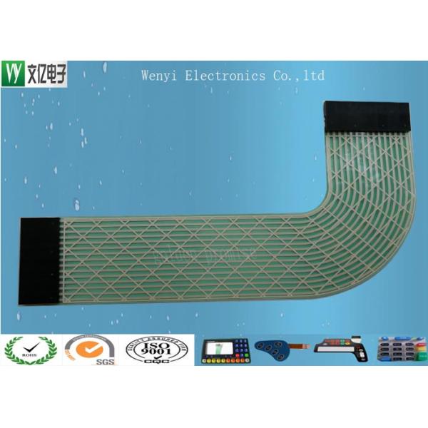 Silver Paste Keypad Switch Circuit / Flexible Printed Circuit Boards Three Layer
