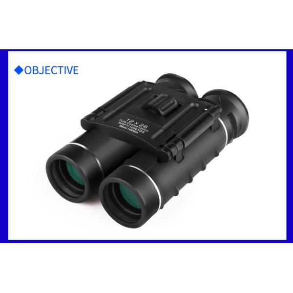 12X26 Day Night Vision Binoculars Opera Glasses Compact Folding Travel Mini Size