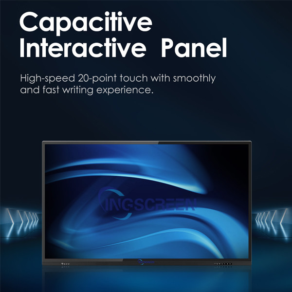PCT Wifi LCD IPS Conference Interactive Whiteboard Capacitive Touch Screen Monitor