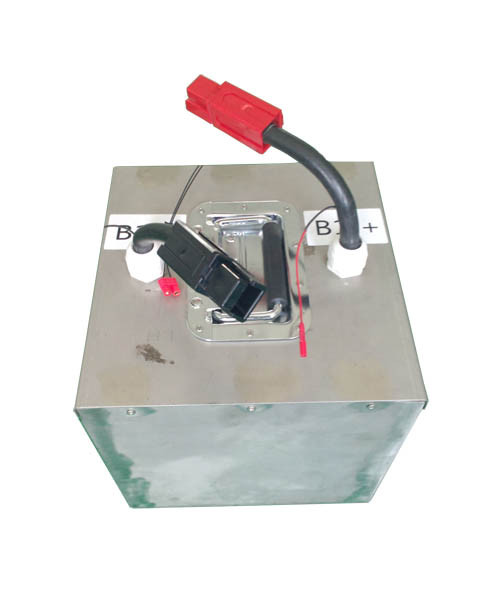 China Rechargeable Pure LiFePO4 Car Battery , 96V 100Ah with Suitable BMS wholesale